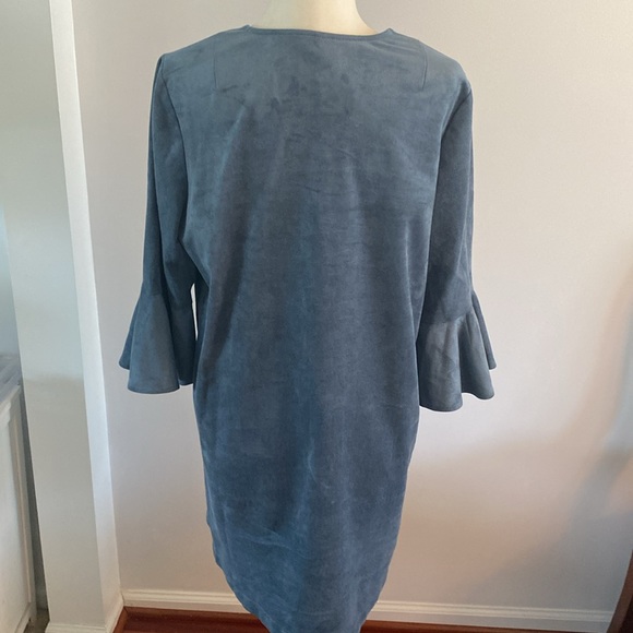 BCBGMAXAZRIA Cartier faux suede dress - Picture 6 of 8